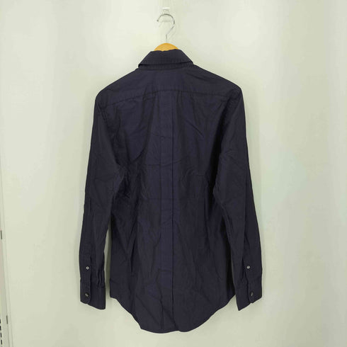 ドルチェアンドガッバーナ DOLCE&GABBANA イタリア製 L/S デザイン コットン スリムシャツ レディース 16/41