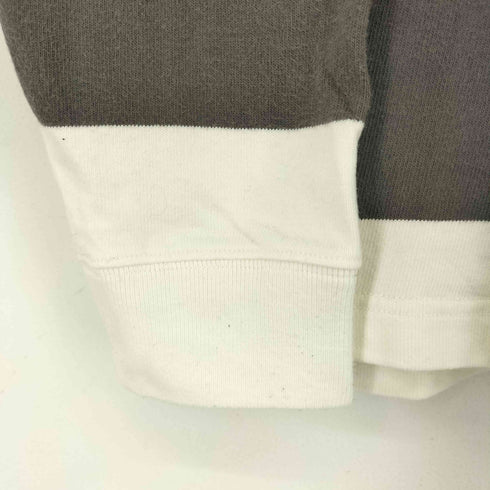 トミーヒルフィガー TOMMY HILFIGER ボーダー エンブレム L/S ポロシャツ メンズ import:XL