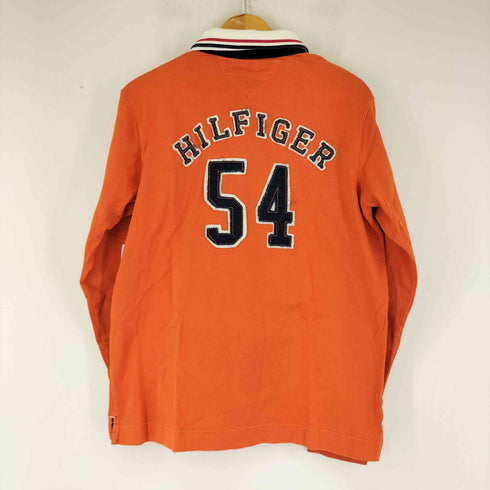 トミーヒルフィガー TOMMY HILFIGER エンブレムワッペン ポロシャツ メンズ import:XL