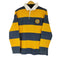 トミーヒルフィガー TOMMY HILFIGER ボーダー エンブレム L/S ポロシャツ メンズ import:XL