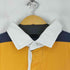 トミーヒルフィガー TOMMY HILFIGER ボーダー エンブレム L/S ポロシャツ メンズ import:XL