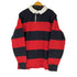 トミーヒルフィガー TOMMY HILFIGER ボーダー ワンポイント刺繍 L/S ポロシャツ メンズ import:XXL