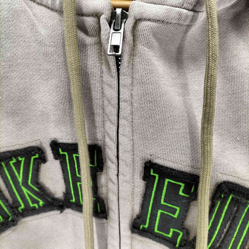 WOKE EDGE Faded Embroidery Zip Up Hoodie メンズ JPN:L