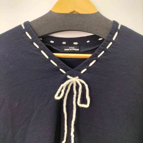 トリココムデギャルソン tricot COMME des GARCONS ステッチデザイン ウールニット レディース