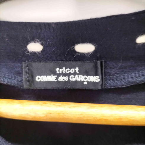 トリココムデギャルソン tricot COMME des GARCONS ステッチデザイン ウールニット レディース