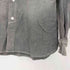 オールドクロウ OLD CROW FOUR CYL RACE L/S WORK SHIRTS ステンシルデザイン デニム ワーク長袖シャツ メンズ L