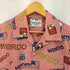 ウィアード WEIRDO PORN WEIRDO S/S COACHES SHIRTS ポルノ ウィアード コーチ オープンカラー 半袖シャツ メンズ XL