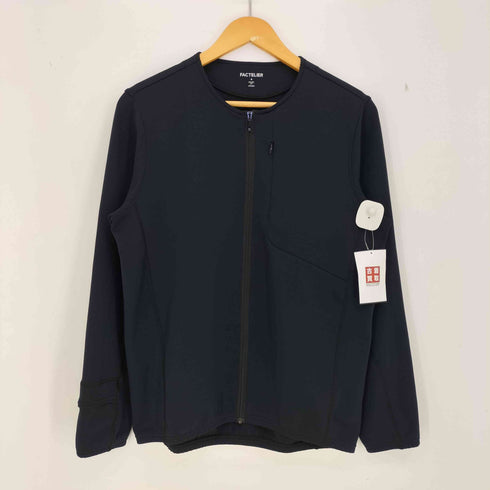 ファクトリエ factelier エアーブルゾン ジップアップ リブスリーブ メンズ JPN:M