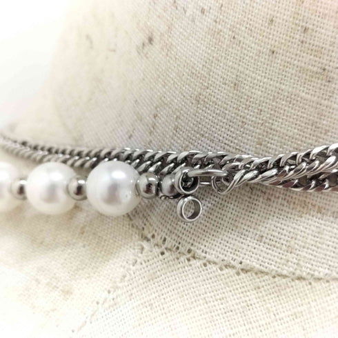 パールネックレス メンズ