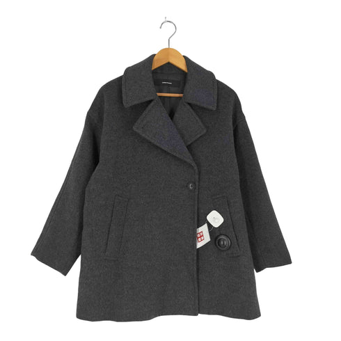 ジャーナルスタンダード JOURNAL STANDARD 23AW ウールアンゴラバルカラーミドル コート レディース JPN:36