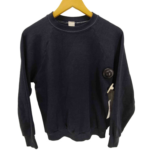 70S Sport Wear ボディ 80S USA製 無地 ブランク ラグラン スウェット トレーナー 短丈 メンズ import:L