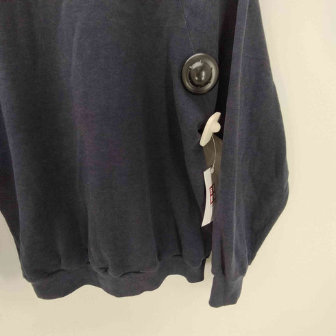 70S Sport Wear ボディ 80S USA製 無地 ブランク ラグラン スウェット トレーナー 短丈 メンズ import:L