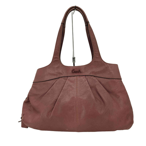 コーチ COACH サッチェル レザー セミショルダーバッグ ハンドバッグ レディース
