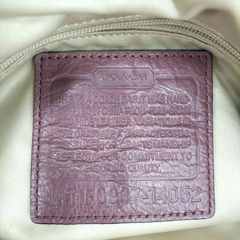 コーチ COACH サッチェル レザー セミショルダーバッグ ハンドバッグ レディース