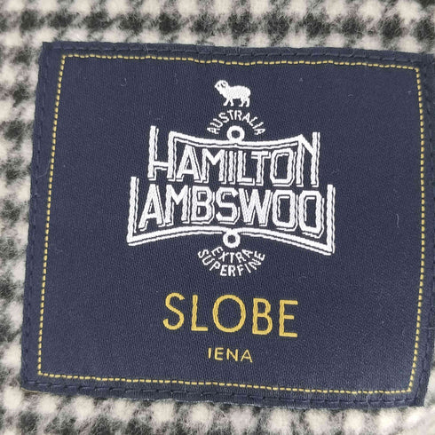 スローブイエナ SLOBE IENA ダブルフェイス ウール ショートコート レディース