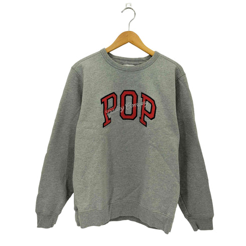 ポップトレーディングカンパニー POP TRADING COMPANY arch crewneck sweat アーチロゴ クルーネックスウェット メンズ JPN:L