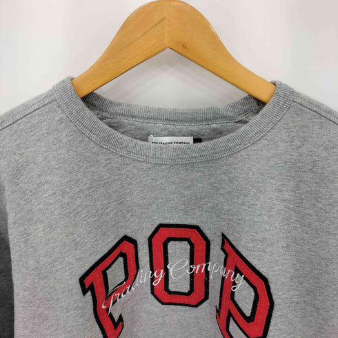 ポップトレーディングカンパニー POP TRADING COMPANY arch crewneck sweat アーチロゴ クルーネックスウェット メンズ JPN:L