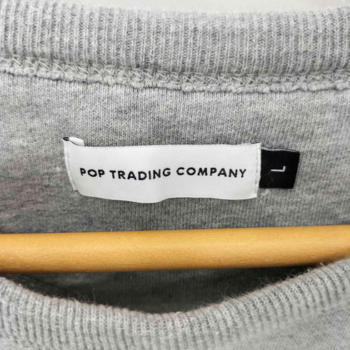 ポップトレーディングカンパニー POP TRADING COMPANY arch crewneck sweat アーチロゴ クルーネックスウェット メンズ JPN:L
