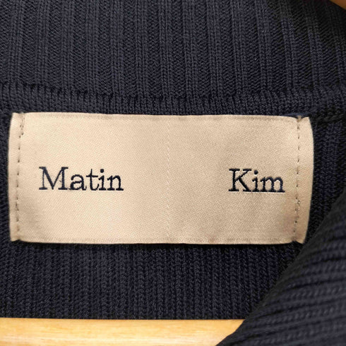 Matin Kim AIRY BUTTON COLLAR CARDIGAN import レディース F