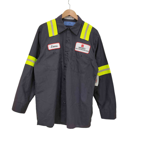 シンタス CINTAS 企業 リフレクター ワークシャツ メンズ JPN:M