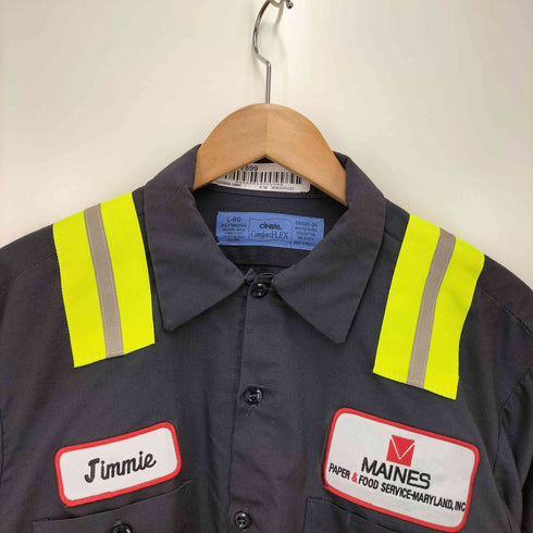 シンタス CINTAS 企業 リフレクター ワークシャツ メンズ JPN:M