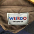 ウィアード WEIRDO L/S QUILTING CHECK SHIRTS 裏地キルティング チェック柄 フランネルシャツ ジャケット メンズ M