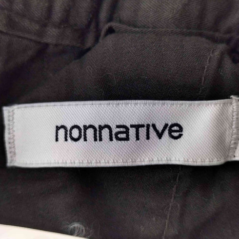 ノンネイティブ nonnative 17ss FARMER EASY PANTS RELAX FIT COTTON TWILL OVERDYED メンズ JPN:2