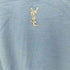 イヴサンローラン Yves Saint Laurent ストーン装飾クルーネックS/S Tシャツ レディース import:M