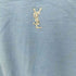 イヴサンローラン Yves Saint Laurent ストーン装飾クルーネックS/S Tシャツ レディース import:M