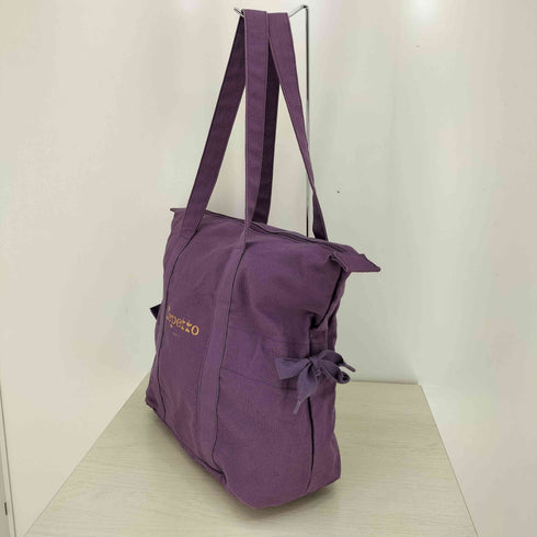 レペット repetto リボン 金ロゴ キャンバス トートバッグ レディース
