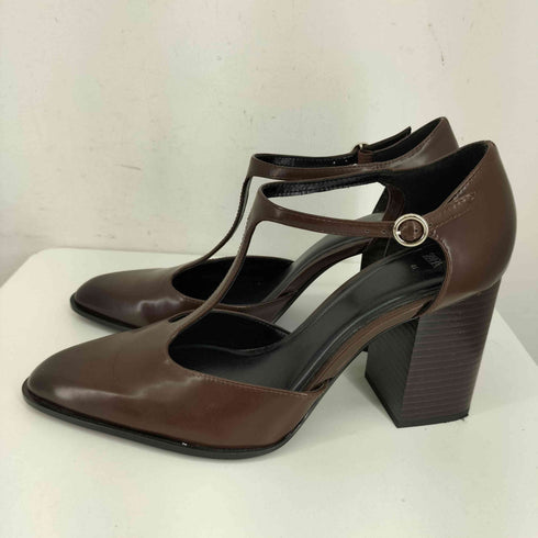 ザラ ZARA レザーヒールパンプス レディース 41