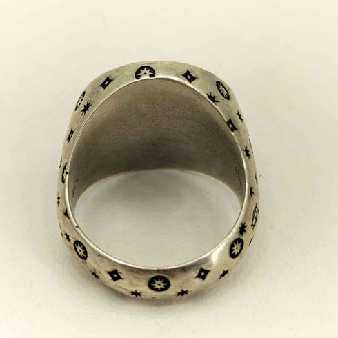 グラッドハンド GLADHAND Family Crest Ring 925刻印 ファミリークレスト シグネットリング メンズ 13号