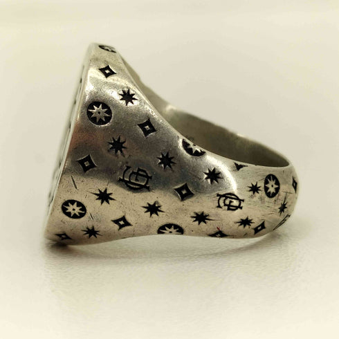 グラッドハンド GLADHAND Family Crest Ring 925刻印 ファミリークレスト シグネットリング メンズ 13号