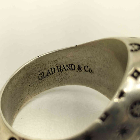 グラッドハンド GLADHAND Family Crest Ring 925刻印 ファミリークレスト シグネットリング メンズ 13号