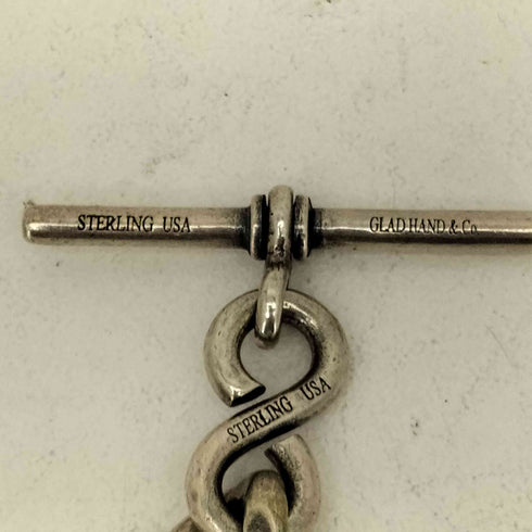 グラッドハンド GLADHAND CHAIN BRACELET USA STERLING刻印 アンカーチェーン ブレスレット メンズ