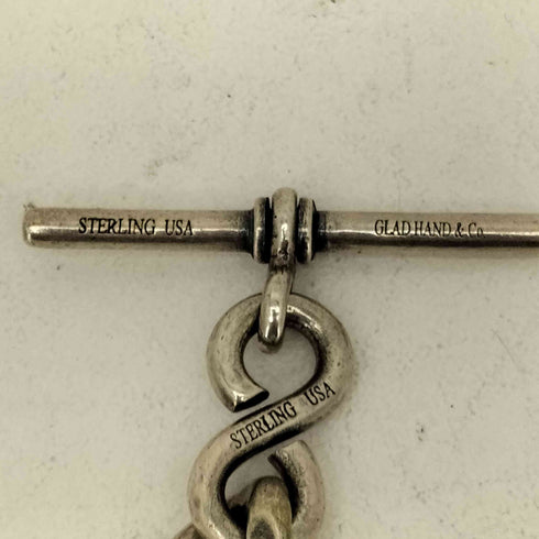 グラッドハンド GLADHAND CHAIN BRACELET USA STERLING刻印 アンカーチェーン ブレスレット メンズ