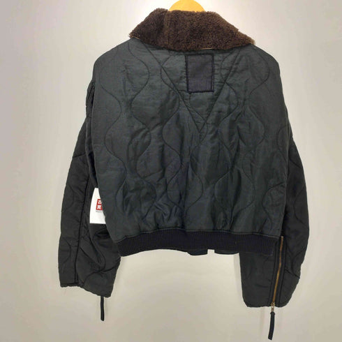 ナナナナサーカ 77circa アシンメトリー リメイク キルティング ボンバージャケット レディース