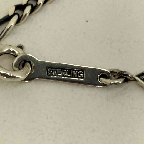 グラッドハンド GLADHAND LETTERS NECKLACE STERLING刻印 ロゴレターネックレス チェーン メンズ