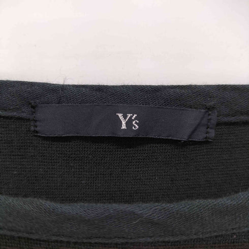 ワイズ Ys コットンガーゼ 異素材切替 ワンピース レディース