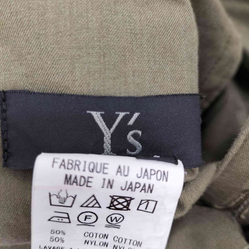 ワイズ Ys 切りっぱなし ギャザー ジャンパー スカート レディース JPN:1