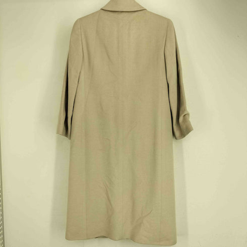 ミラショーン mila schon シルク混 比翼 ロングコート レディース