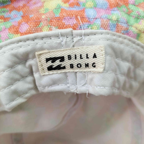 ビラボン BILLABONG 総柄 フリンジ バケットハット レディース