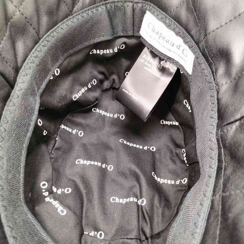 chapeaud'o Fake Leather Quilt Bucket レディース 57.5cm