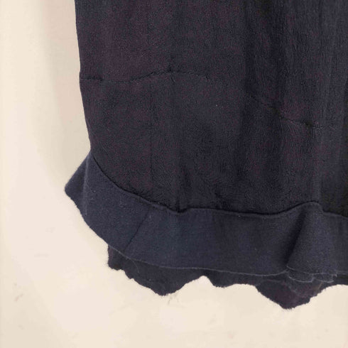 ローブドシャンブルコムデギャルソン robe de chambre COMME des GARCONS シルク フリル ギャザースカート レディース