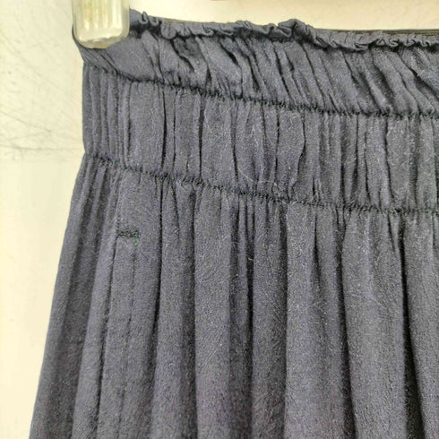 ローブドシャンブルコムデギャルソン robe de chambre COMME des GARCONS シルク フリル ギャザースカート レディース