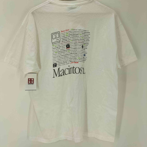 ヘインズ Hanes Hanes BEEFY ボディ 90S USA製 アップル 企業ロゴ Been there ...done that 両面プリント S/S Tシャツ メンズ import:XL