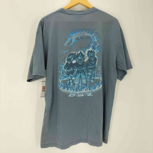 00S コピーライト 2002 USA製 アニメ キャラクター 両面 ラメ プリント S/S Tシャツ メンズ import:XL