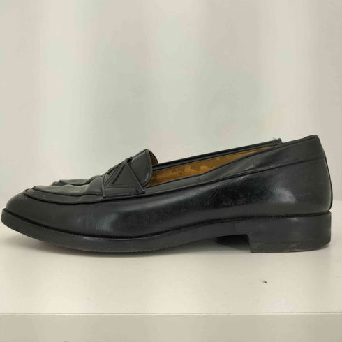 イヴサンローラン Yves Saint Laurent レザー ペニーローファー メンズ 26EEE