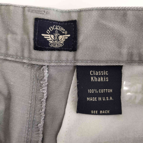 ドッカーズ DOCKERS 90s USA製 Classic Khakis 2タック ワイド チノパンツ メンズ 8 × 31M