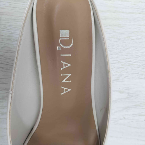 ダイアナ DIANA 25SS メッキヒールミュールサンダル レディース 23 1/2